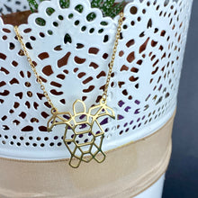 Load image into Gallery viewer, Barney The Sea Turtle Necklace (available in silver & gold)