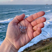 Load image into Gallery viewer, Barney The Sea Turtle Necklace (available in silver & gold)